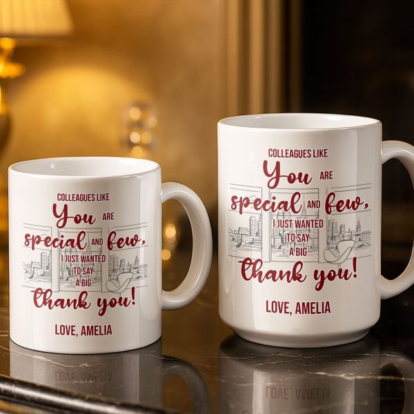 Customized Name With Professional Theme and City Skyline - Personalized Custom Coffee Mug - COL128_MG Customized Name With Professional Theme and City Skyline - Personalized Custom Coffee Mug - COL128_MG