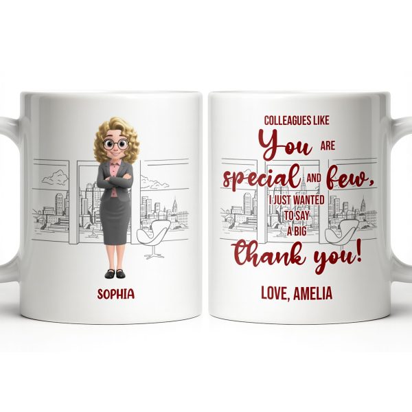 Customized Name With Professional Theme and City Skyline - Personalized Custom Coffee Mug - COL128_MG Customized Name With Professional Theme and City Skyline - Personalized Custom Coffee Mug - COL128_MG