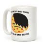 Cut My Life Into Pieces Emo Pizza Coffee Mug Cut My Life Into Pieces Emo Pizza Coffee Mug