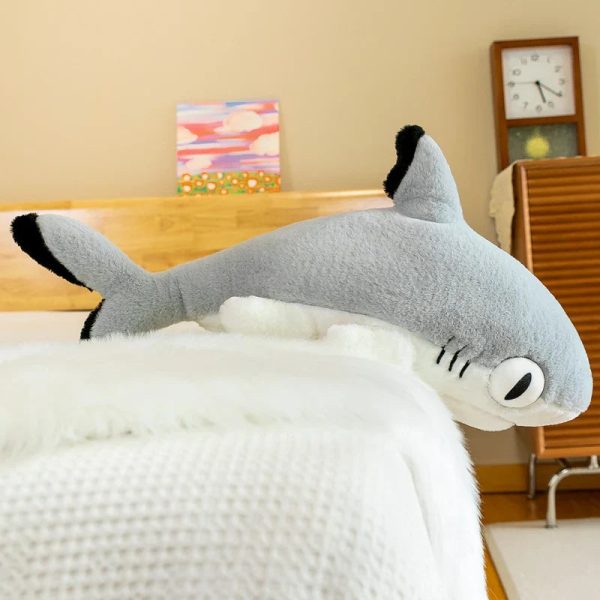 Cute 130cm Soft Shark Plush Toy - Perfect Nap Buddy & Gift for Kids! Cute 130cm Soft Shark Plush Toy - Perfect Nap Buddy & Gift for Kids!