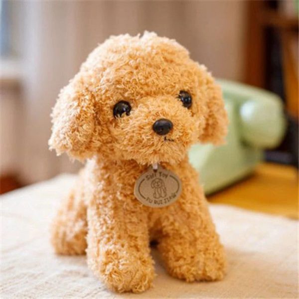 Cute 20CM Plush Curly Dog Toy - Perfect Gift for Kids! Cute 20CM Plush Curly Dog Toy - Perfect Gift for Kids!