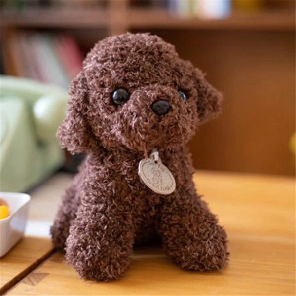 Cute 20CM Plush Curly Dog Toy - Perfect Gift for Kids! Cute 20CM Plush Curly Dog Toy - Perfect Gift for Kids!