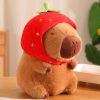 Cute 21cm Capybara Plush Toy - Fluffy Beach Style Stuffed Animal Gift Cute 21cm Capybara Plush Toy - Fluffy Beach Style Stuffed Animal Gift