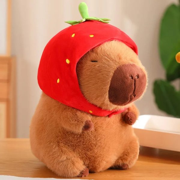 Cute 21cm Capybara Plush Toy - Fluffy Beach Style Stuffed Animal Gift Cute 21cm Capybara Plush Toy - Fluffy Beach Style Stuffed Animal Gift