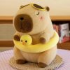 Cute 21cm Capybara Plush Toy - Fluffy Beach Style Stuffed Animal Gift Cute 21cm Capybara Plush Toy - Fluffy Beach Style Stuffed Animal Gift