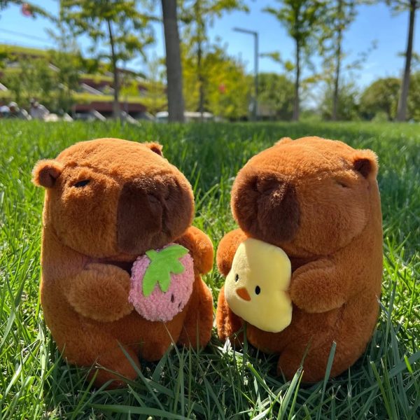 Cute 21cm Capybara Plush Toy - Fluffy Beach Style Stuffed Animal Gift Cute 21cm Capybara Plush Toy - Fluffy Beach Style Stuffed Animal Gift