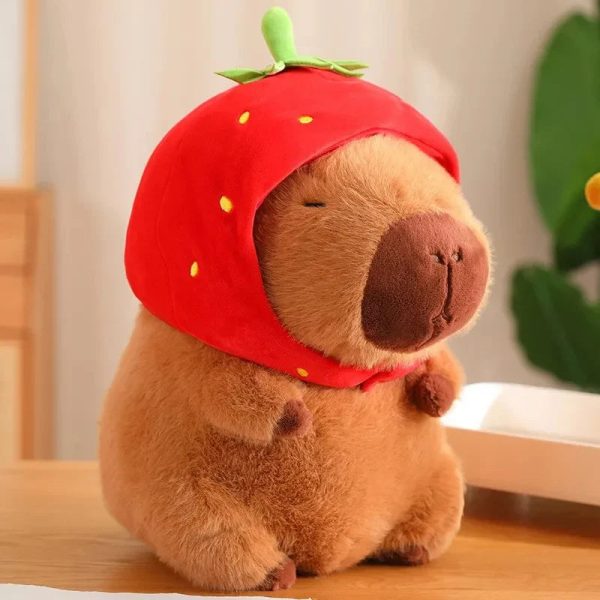 Cute 21cm Capybara Plush Toy - Fluffy Beach Style Stuffed Animal Gift Cute 21cm Capybara Plush Toy - Fluffy Beach Style Stuffed Animal Gift