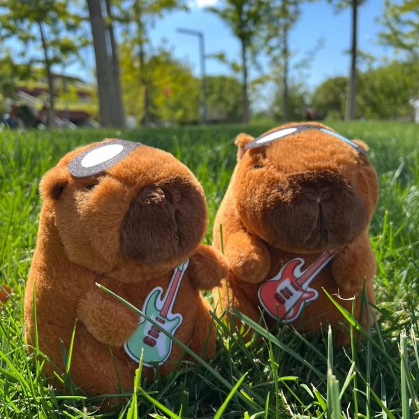 Cute 21cm Capybara Plush Toy - Fluffy Beach Style Stuffed Animal Gift Cute 21cm Capybara Plush Toy - Fluffy Beach Style Stuffed Animal Gift