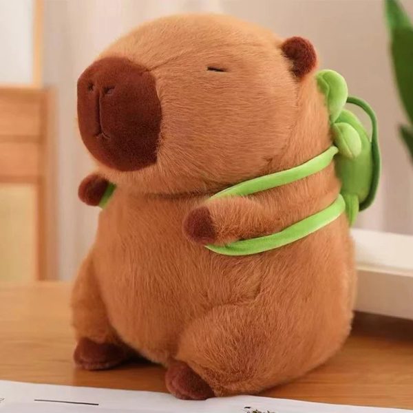 Cute 21cm Capybara Plush Toy - Fluffy Beach Style Stuffed Animal Gift Cute 21cm Capybara Plush Toy - Fluffy Beach Style Stuffed Animal Gift