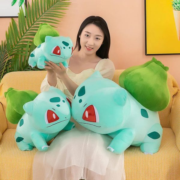 Cute 25CM Bulbasaur Plush Doll - Soft Stuffed Toy for Kids & Collectors