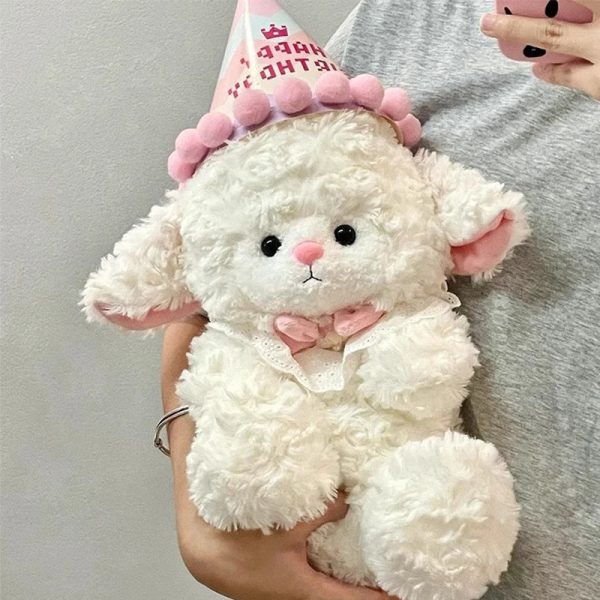Cute 25cm Plush Sheep Toy Soft Birthday Gift for Kids Cute 25cm Plush Sheep Toy Soft Birthday Gift for Kids