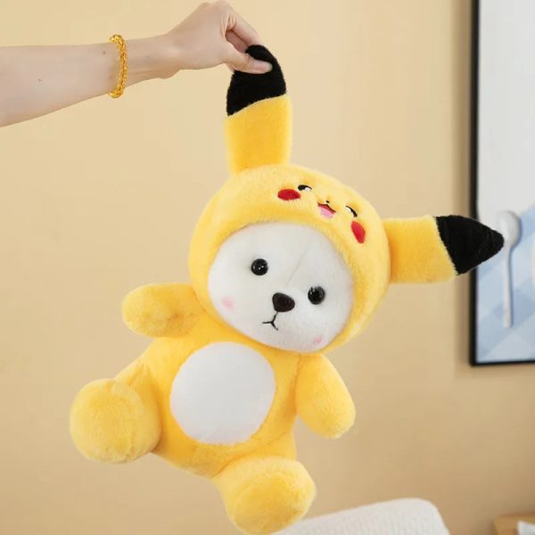 Cute 30cm Bear Plush Toy - Transform into Disney Stitch! Soft & Adorable! Cute 30cm Bear Plush Toy - Transform into Disney Stitch! Soft & Adorable!