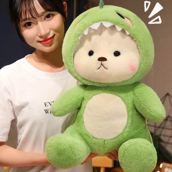 Cute 30cm Bear Plush Toy - Transform into Disney Stitch! Soft & Adorable! Cute 30cm Bear Plush Toy - Transform into Disney Stitch! Soft & Adorable!