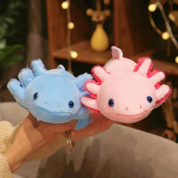Cute 45CM Axolotl Plush Toy - Realistic Ambystoma Mexicanum for Kids Cute 45CM Axolotl Plush Toy - Realistic Ambystoma Mexicanum for Kids