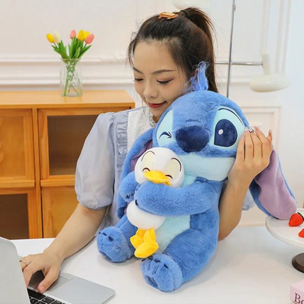 Cute 45cm Stitch Plush Doll - Perfect Gift for Kids & Kawaii Decor!