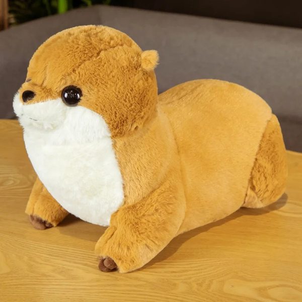 Cute 50cm Realistic Otter Plush Toy - Soft & Cuddly Gift for Kids Cute 50cm Realistic Otter Plush Toy - Soft & Cuddly Gift for Kids