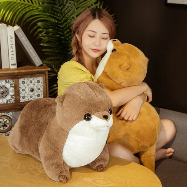 Cute 50cm Realistic Otter Plush Toy - Soft & Cuddly Gift for Kids Cute 50cm Realistic Otter Plush Toy - Soft & Cuddly Gift for Kids