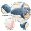 Cute 58CM Soft Shark Plush Toy - Adorable Gift for Kids & Collectors! Cute 58CM Soft Shark Plush Toy - Adorable Gift for Kids & Collectors!