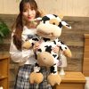 Cute 65CM Cartoon Milk Cow Plush Toy - Soft Cuddle Buddy for Kids