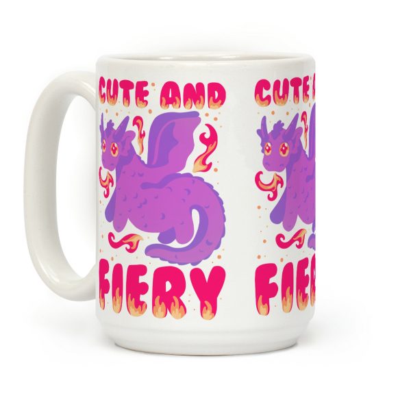 Cute and Fiery Dragon Coffee Mug Cute and Fiery Dragon Coffee Mug