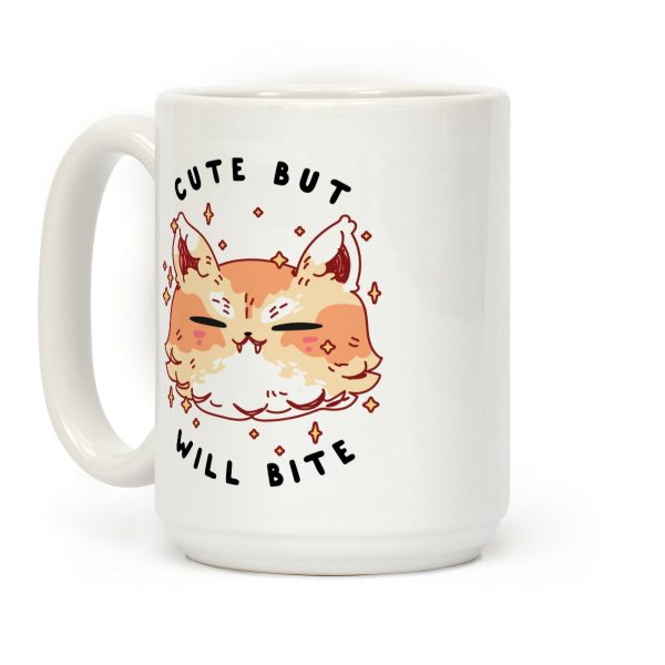Cute But Will Bite Coffee Mug Cute But Will Bite Coffee Mug