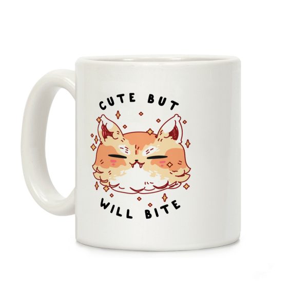 Cute But Will Bite Coffee Mug Cute But Will Bite Coffee Mug
