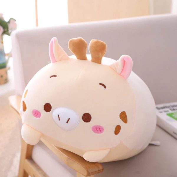 Cute Cartoon Animal Plush Pillows - Adorable Gifts for Kids