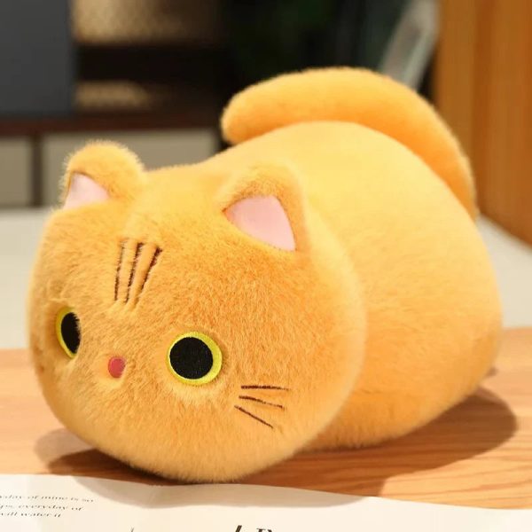 Cute Cartoon Cat Plush Pillow - Adorable Stuffed Animal for Kids' Gifts Cute Cartoon Cat Plush Pillow - Adorable Stuffed Animal for Kids' Gifts