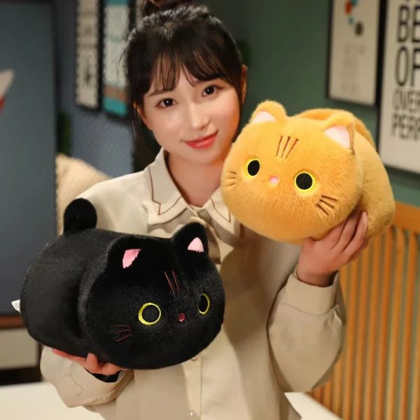 Cute Cartoon Cat Plush Pillow - Adorable Stuffed Animal for Kids' Gifts Cute Cartoon Cat Plush Pillow - Adorable Stuffed Animal for Kids' Gifts