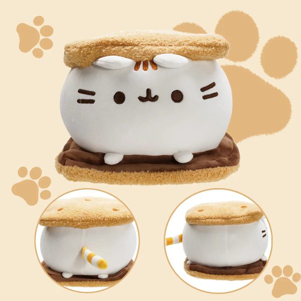 Cute Cartoon Cat Plush Pillow - Soft Comfort for Kids & Family Decor Cute Cartoon Cat Plush Pillow - Soft Comfort for Kids & Family Decor