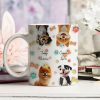 Cute Cartoon Dog Baby - Personalized 3D Inflated Effect Ceramic Mug - Gift For Dog Lovers | CLP15 NA94
