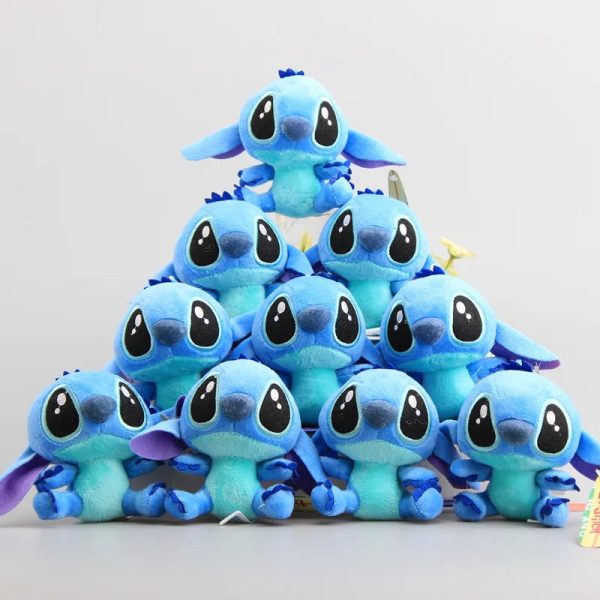 Cute Cartoon Lilo & Stitch Plush Keychain - 10 Pcs Kawaii Gift Set Cute Cartoon Lilo & Stitch Plush Keychain - 10 Pcs Kawaii Gift Set