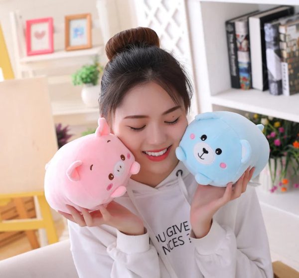 Cute Cartoon Plush Pillow - Soft Fat Dog, Cat, Totoro & More! Perfect Gift! Cute Cartoon Plush Pillow - Soft Fat Dog, Cat, Totoro & More! Perfect Gift!