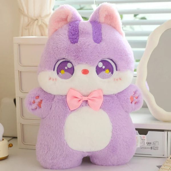 Cute Cat Bowtie Plush Toy - Soft Throw Pillow for Kids & Girlfriends Cute Cat Bowtie Plush Toy - Soft Throw Pillow for Kids & Girlfriends
