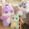 Cute Cat Bowtie Plush Toy - Soft Throw Pillow for Kids & Girlfriends Cute Cat Bowtie Plush Toy - Soft Throw Pillow for Kids & Girlfriends