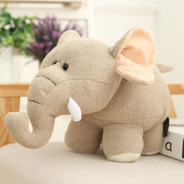 Cute Chubby Hippo & Elephant Plush Toys Cute Chubby Hippo & Elephant Plush Toys