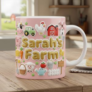 Cute Country Life Mug Personalized Gifts For Farmers 07HYDT161225