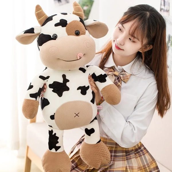 Cute Cow Plush Toy - Adorable Calf Mascot for Fun Gifts & Activities Cute Cow Plush Toy - Adorable Calf Mascot for Fun Gifts & Activities