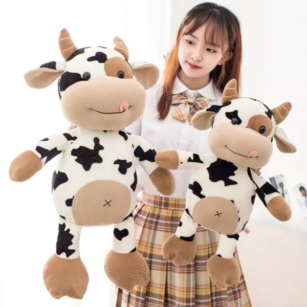 Cute Cow Plush Toy - Adorable Calf Mascot for Fun Gifts & Activities Cute Cow Plush Toy - Adorable Calf Mascot for Fun Gifts & Activities
