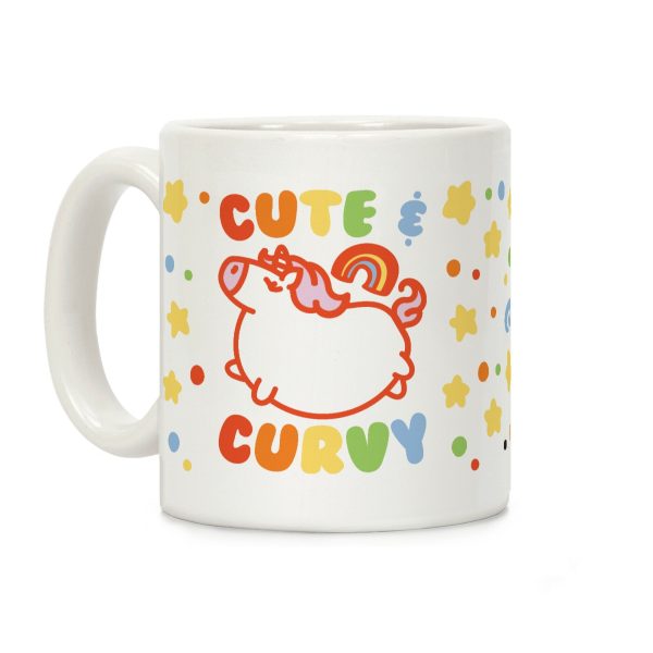 Cute & Curvy Coffee Mug Cute & Curvy Coffee Mug