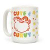 Cute & Curvy Coffee Mug Cute & Curvy Coffee Mug