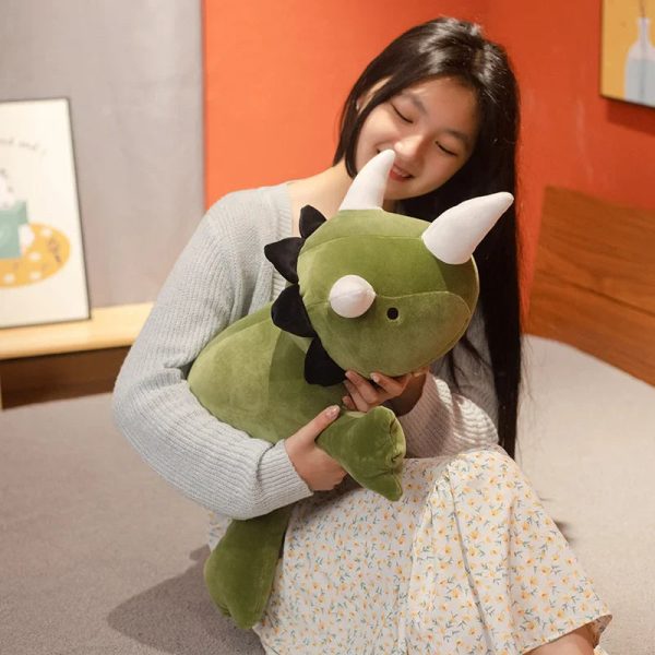 Cute Dinosaur Weighted Plush Toy - Soft Stuffed Pillow for Kids' Gifts Cute Dinosaur Weighted Plush Toy - Soft Stuffed Pillow for Kids' Gifts