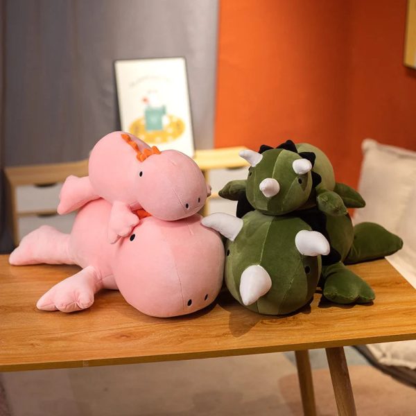 Cute Dinosaur Weighted Plush Toy - Soft Stuffed Pillow for Kids' Gifts Cute Dinosaur Weighted Plush Toy - Soft Stuffed Pillow for Kids' Gifts