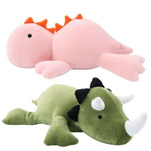 Cute Dinosaur Weighted Plush Toy - Soft Stuffed Pillow for Kids' Gifts