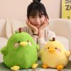 Cute Duck & Pear Plush Toy: 2-in-1 Pillow for Kids' Fun! Cute Duck & Pear Plush Toy: 2-in-1 Pillow for Kids' Fun!