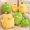 Cute Duck & Pear Plush Toy: 2-in-1 Pillow for Kids' Fun! Cute Duck & Pear Plush Toy: 2-in-1 Pillow for Kids' Fun!