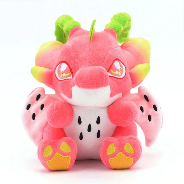 Cute Fat Dragon Fruit Dinosaur Plush Toy - Perfect Gift for Kids! Cute Fat Dragon Fruit Dinosaur Plush Toy - Perfect Gift for Kids!