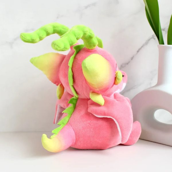 Cute Fat Dragon Fruit Dinosaur Plush Toy - Perfect Gift for Kids! Cute Fat Dragon Fruit Dinosaur Plush Toy - Perfect Gift for Kids!