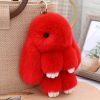 Cute Fluffy Rex Rabbit Fur Keychain Cute Fluffy Rex Rabbit Fur Keychain