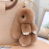 Cute Fluffy Rex Rabbit Fur Keychain Cute Fluffy Rex Rabbit Fur Keychain
